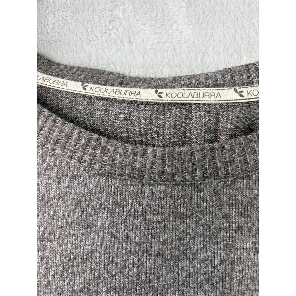 Koolaburra by UGG Cozy Gray Long Sleeve Knit Top – Size M - Picture 5 of 8